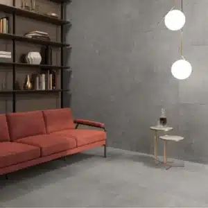 Image is a presentation of City Stone Floor Tiles by Ashlee