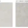 Sample colours of Loft Concrete Floor Tiles
