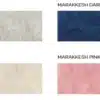 light shade samples of Marakkesh wall tiles by Ashlee