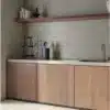 image of modern kitchen, highlighting the Ashlee Pontino Wall Tile