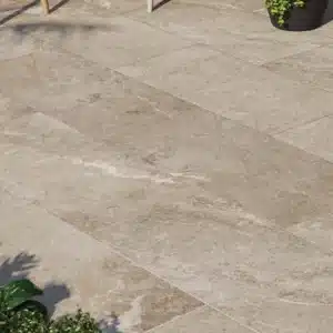 a outdoor image of a RAK Grey Outdoor Tile