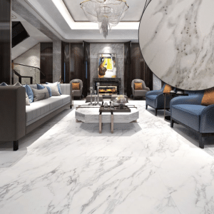 Thassos Platinum Marble Floor Tile
